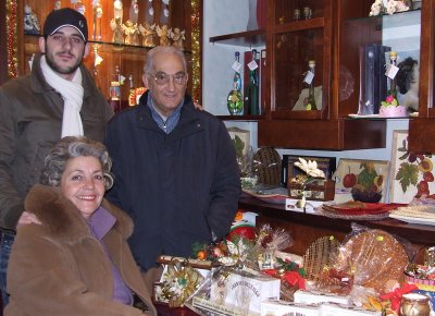 Michele Borrillo, Adelchina e loro figlio Marco